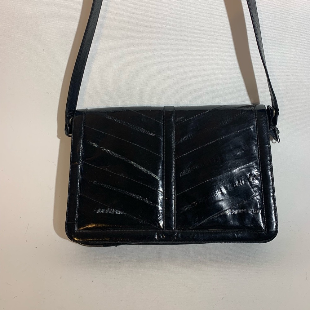 Vintage eel skin purse
